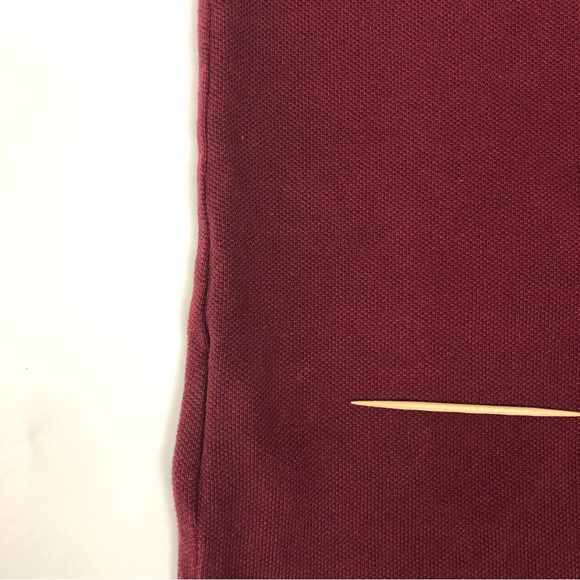 Polo Ralph Lauren Boy Classic Fit Mesh Short Sleeve Burgundy Polo sz M 10-12 - Picture 9 of 10